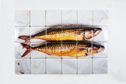 Smoked mackerels (120cm x 80cm)