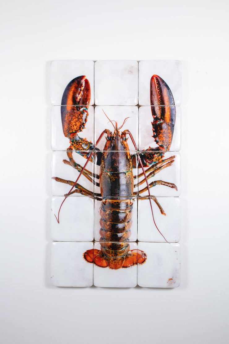 Canner lobster on ice (60cm x 100cm)