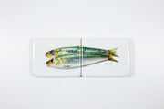 Green sardines (48cm x 20cm)