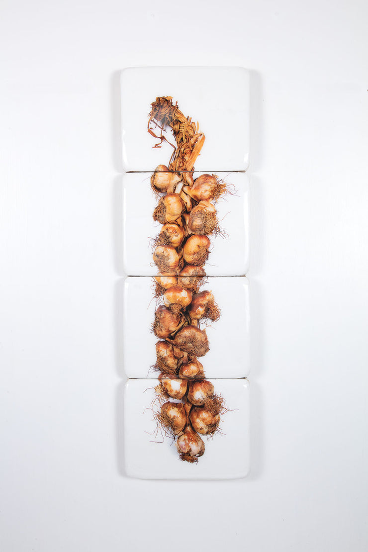 Smoked garlic string (24cm x 80cm)