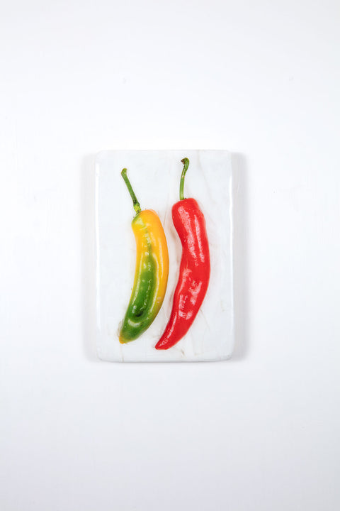 Two bell peppers (20cm x 29cm)