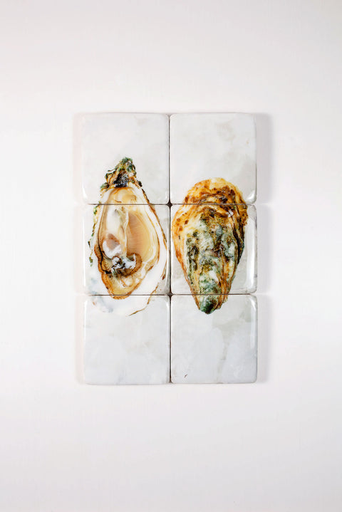 Two oysters (40cm x 60cm)