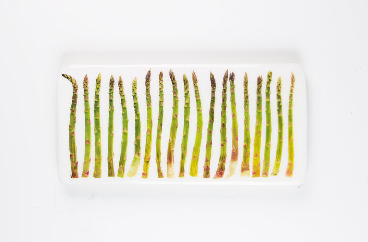 19 green asparagus (40cm x 20cm)