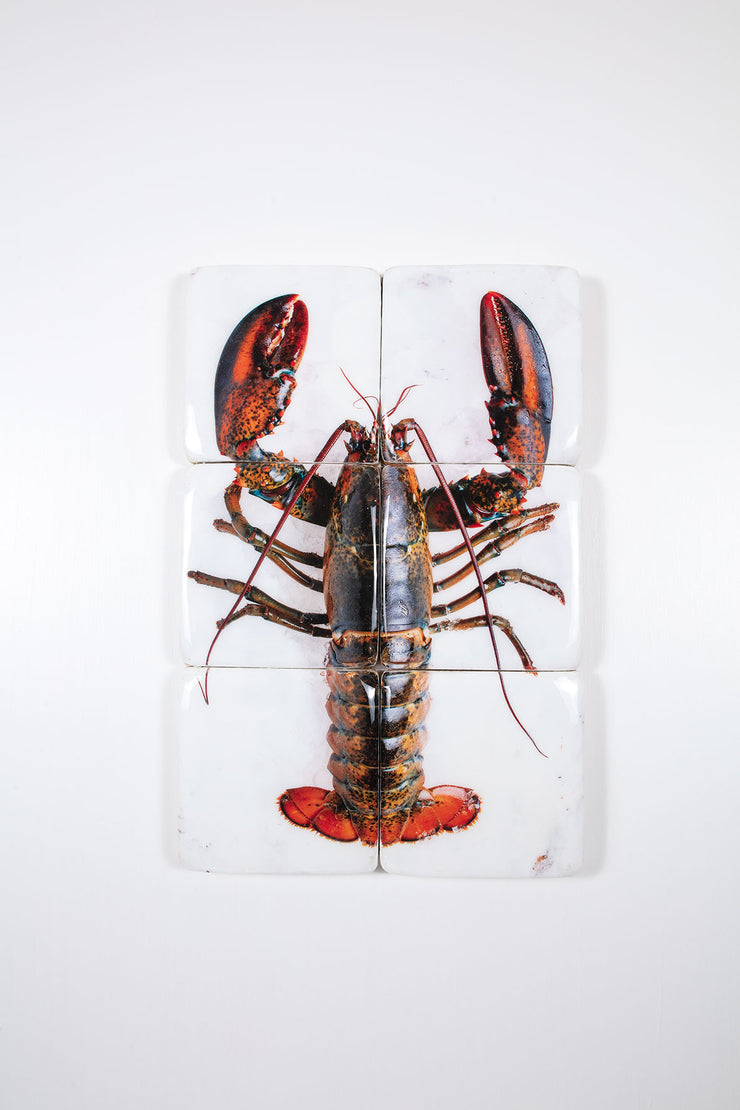 Canner lobster on ice (40cm x 60cm)