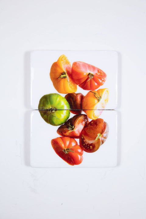 Coloured tomatoes (29cm x 40cm)