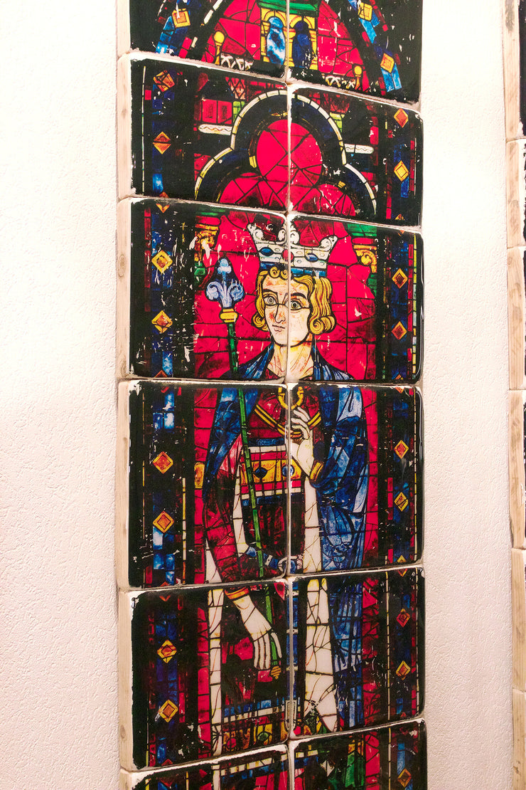 Cathedral windows (200cm x 175cm) - stigerwoods - 5