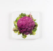 Purple cauliflower (20cm x 20cm)