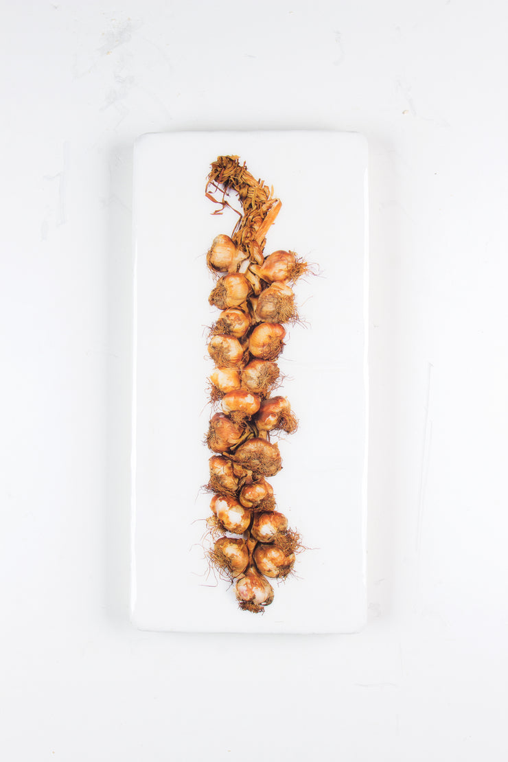 Smoked garlic string large (20cm x 40cm)