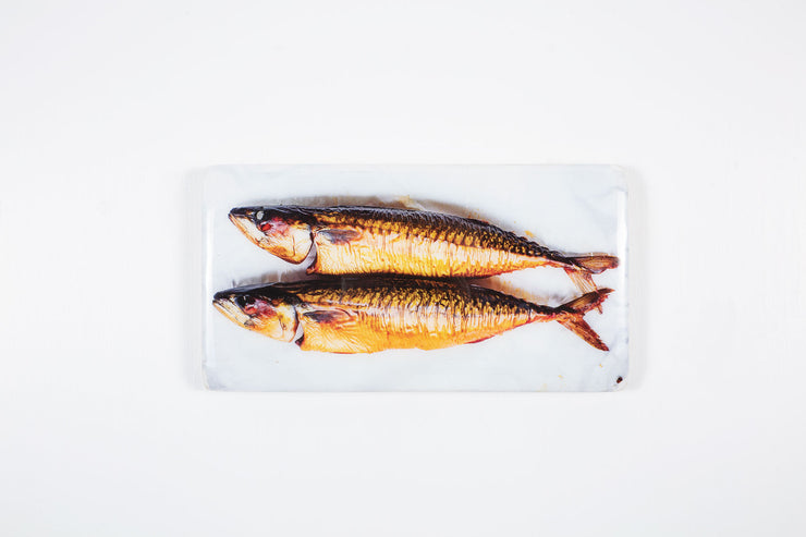 Smoked mackerels (35cm x 20cm)
