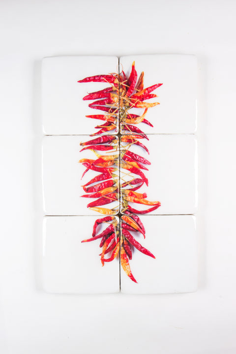 Spanish chili pepper string (40cm x 60cm)