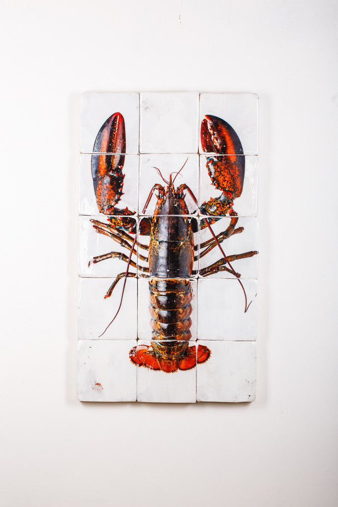 Canner lobster on ice (60cm x 100cm)