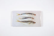 Three spanish horse mackerels #1 (35cm x 20cm)
