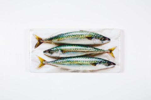 Three mackerels (40cm x 20cm)