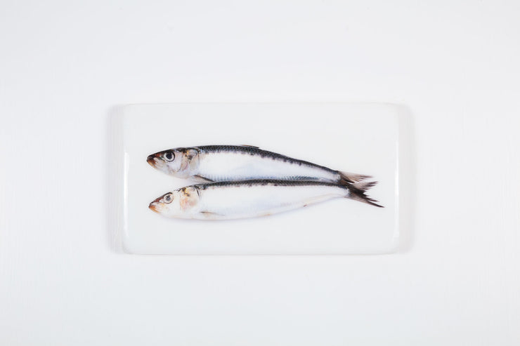 Two sardines (35cm x 20cm)