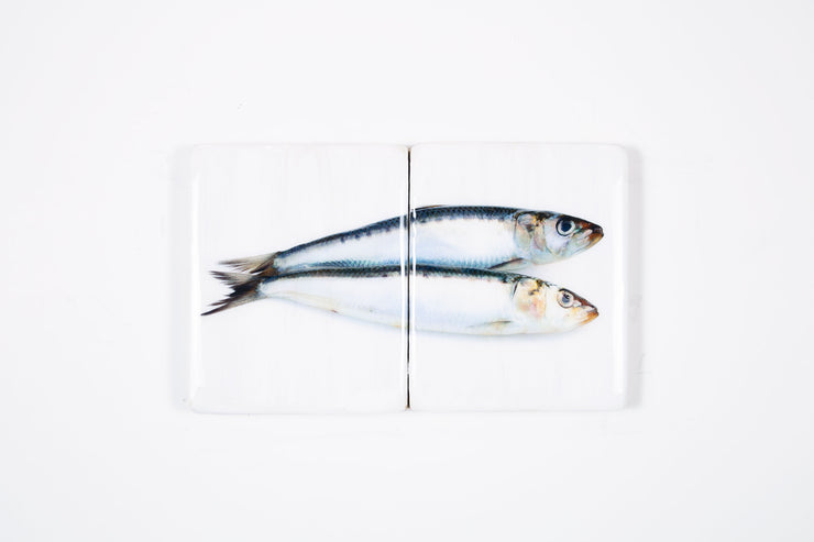 Two sardines (40cm x 24cm)