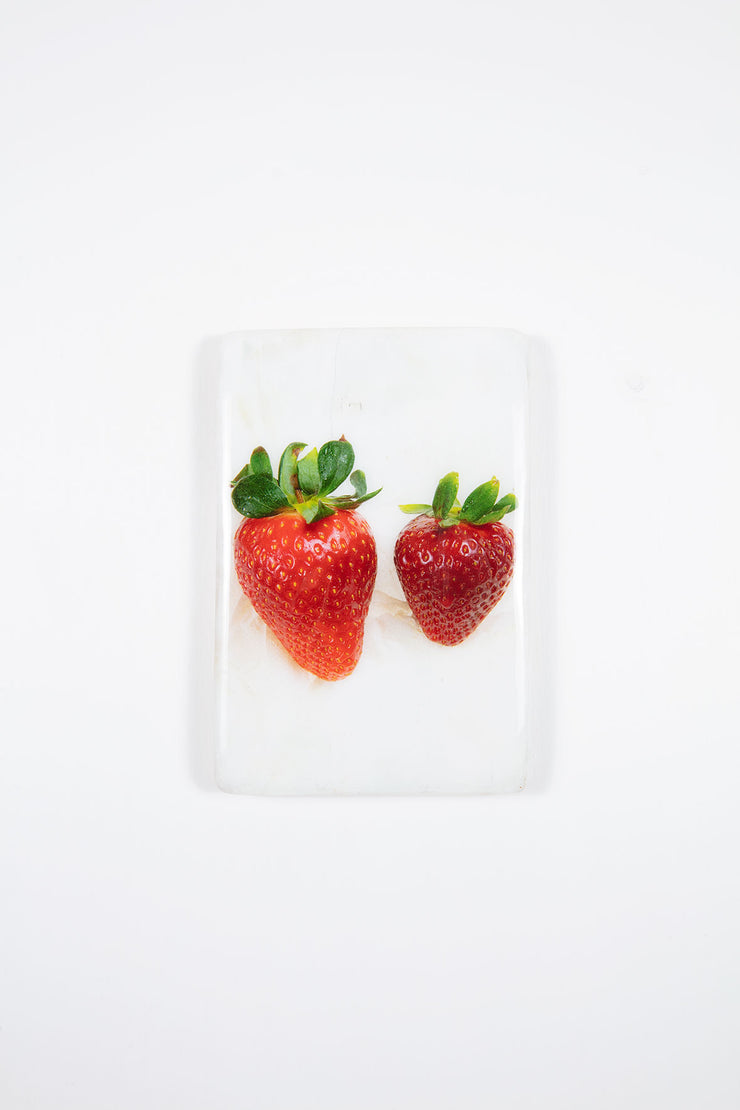 Two strawberries (20cm x 29cm)